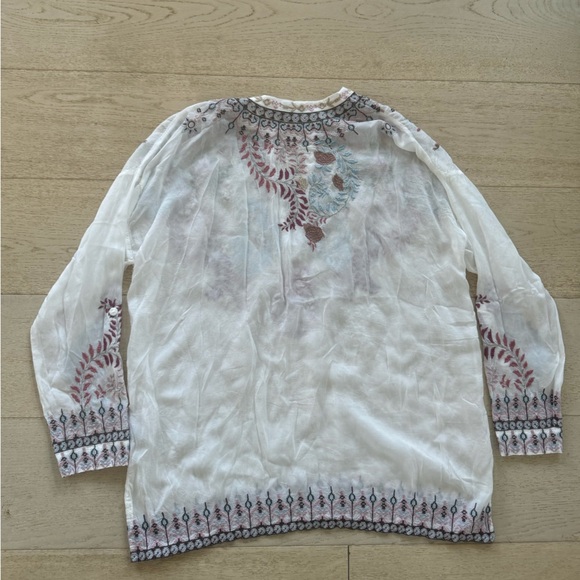 Johnny Was Sundae Tunic sz medium - Picture 6 of 9